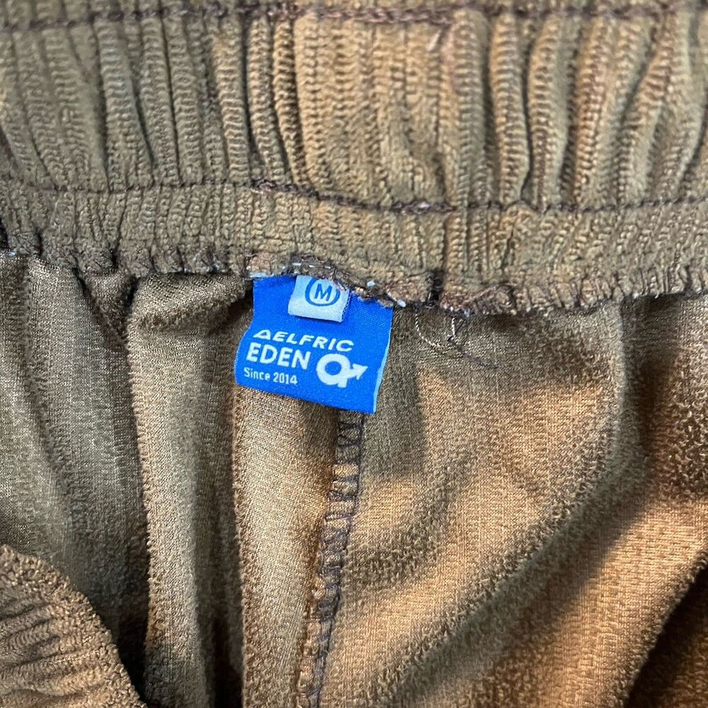 Aelfeic Eden Corduroy Cargo Pants Size Medium Streetwear - Picture 6 of 6